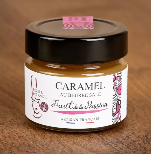Caramel au beurre sale fruit de la passion 100g