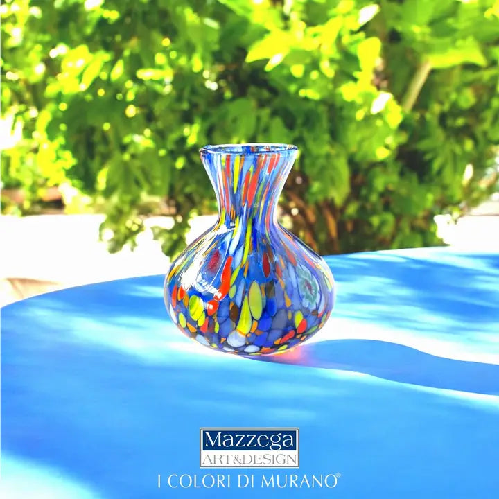 Petit vase en verre « I Colori di Murano » - modèle CLASSIQUE - Mazzega Art & Design