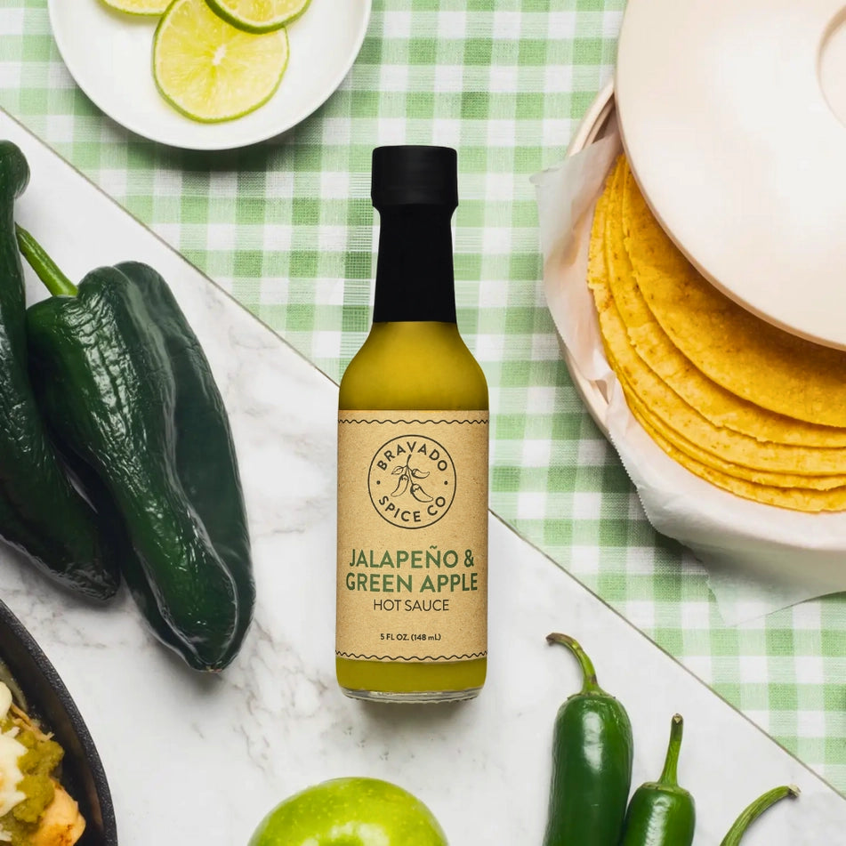 Sauce piquante Jalapeño & Green Apple