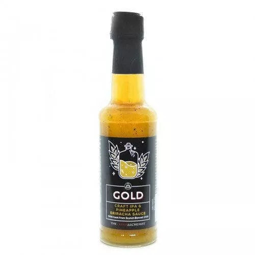 Gold Craft IPA Sriracha | 150 ml | Chilli Alchemist | Bière artisanale et ananas