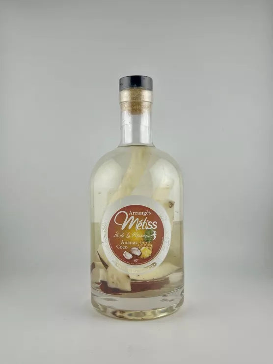 Rhum arrangé Ananas - Noix de coco - 40°