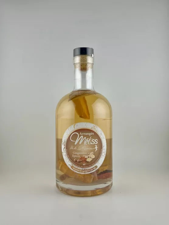 Rhum arrangé Gingembre - Épices - 40°