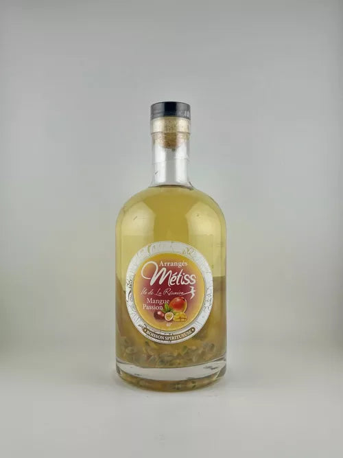 Rhum arrangé Mangue - Fruit de la passion - 40°