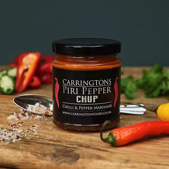 Piment Piri Chup | 190g | Carrington Food's | Pour les amateurs de ketchup épicé