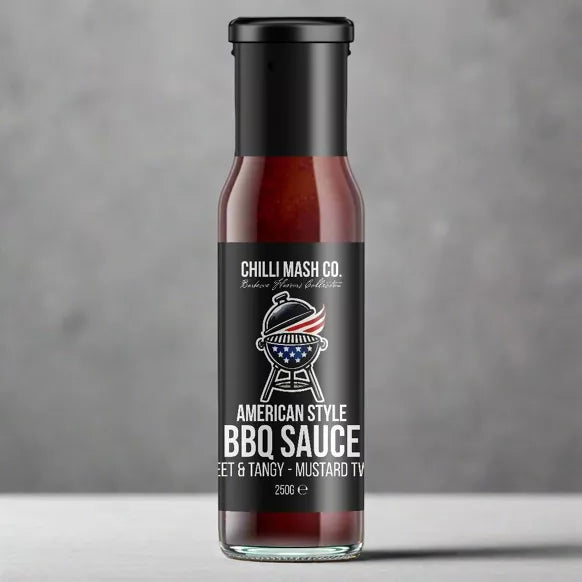 Sauce barbecue à l'américaine | 250 g | Chilli Mash Co.| Fumé et audacieux