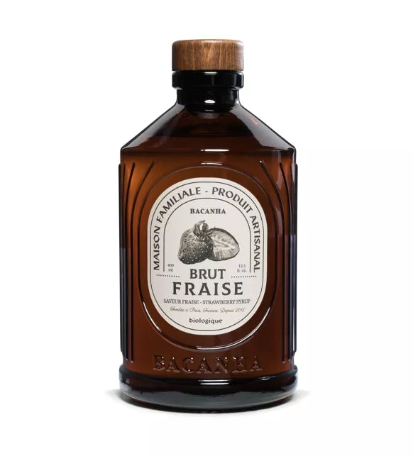 Sirop Brut de Fraise Bio