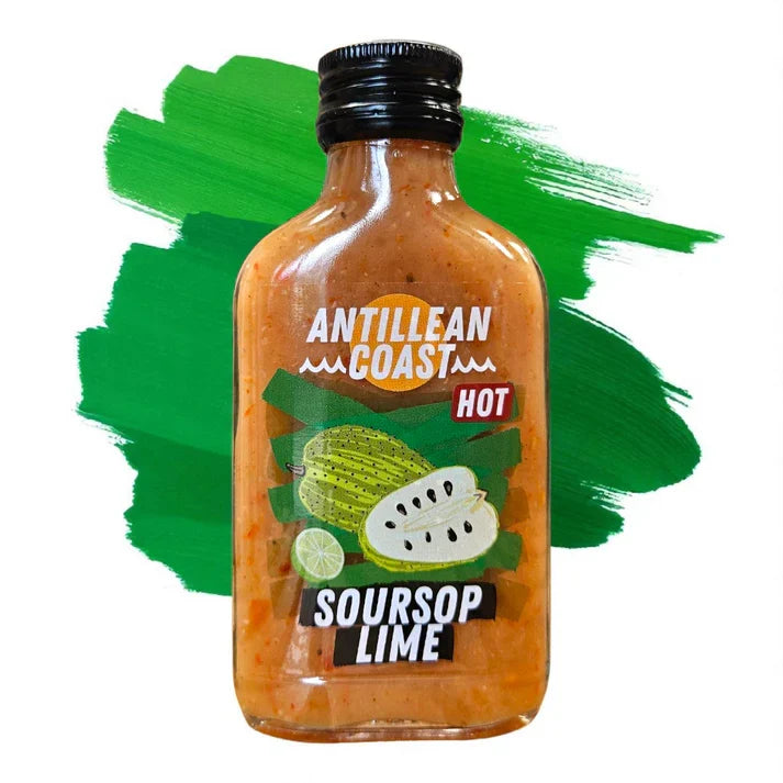 Antillean coast soursop lime