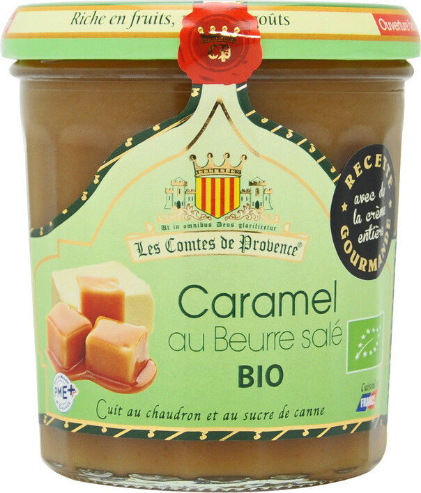 Caramel au Beurre Salé BIO - Comtes De Provence