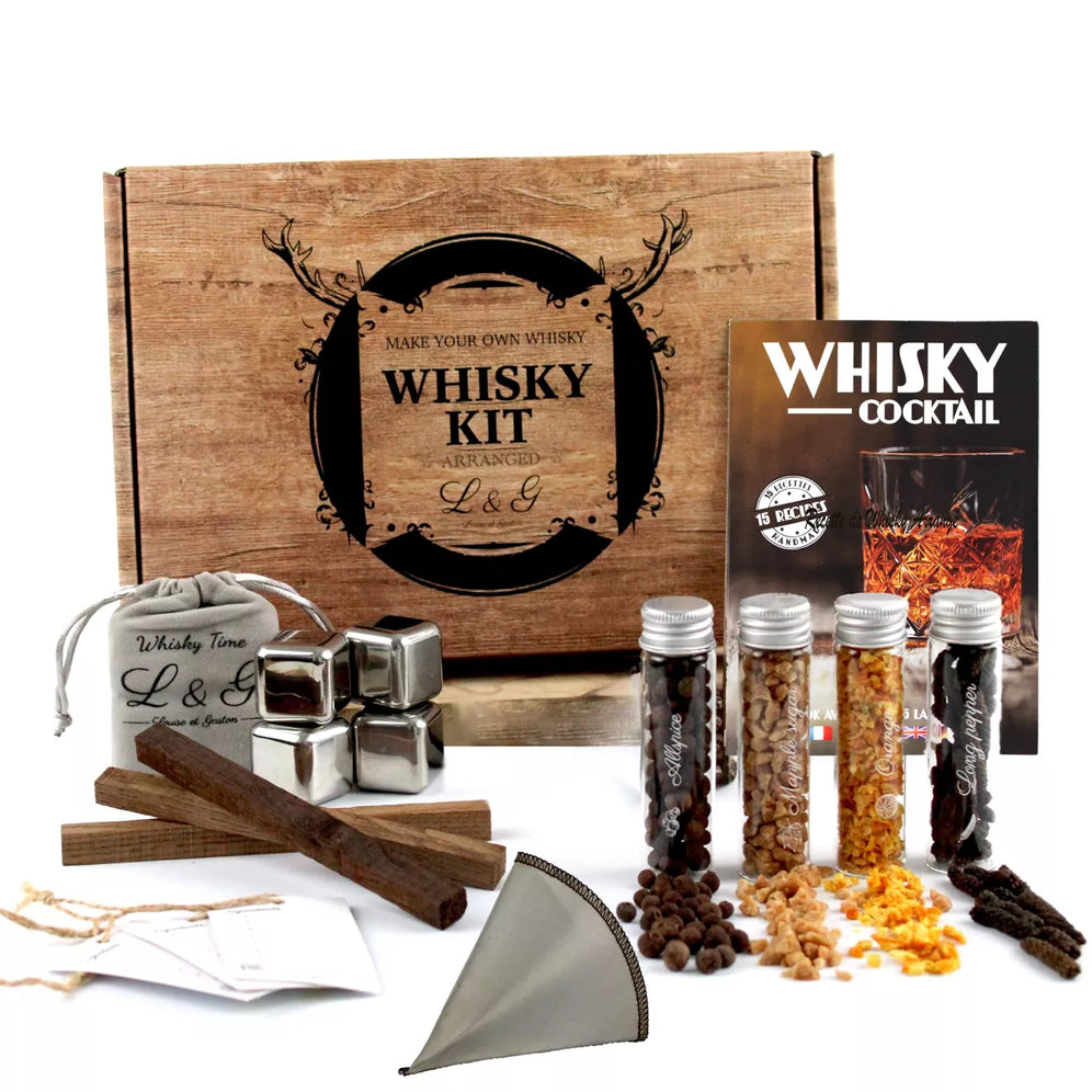Kit Découverte d'Épices pour Whisky - Whisky arrangé -